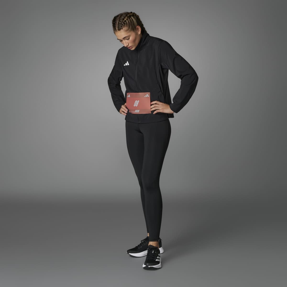 Leggings de Mulher Adizero Essentials Preto-6