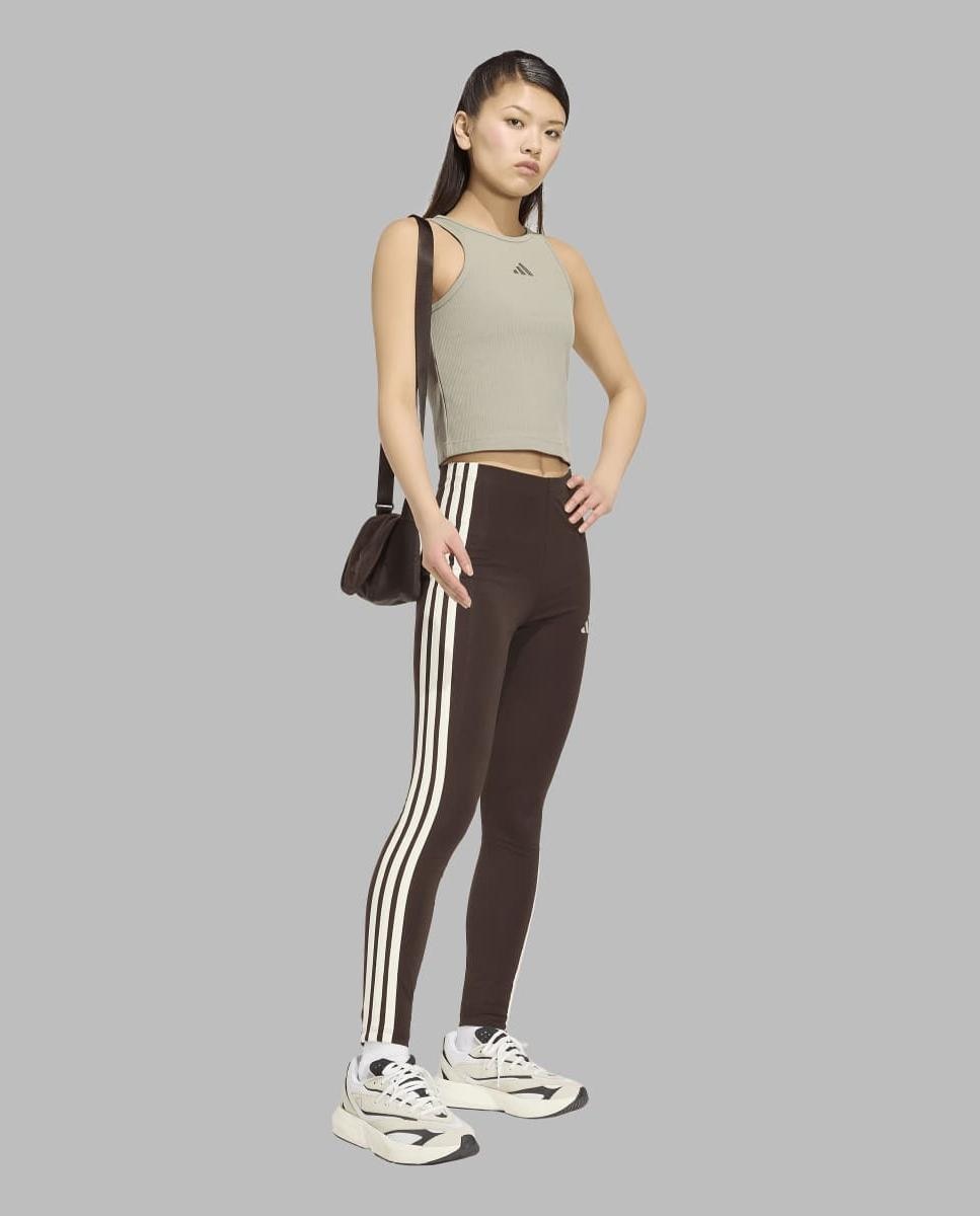 Leggings de Mulher Essentials Castanho-3
