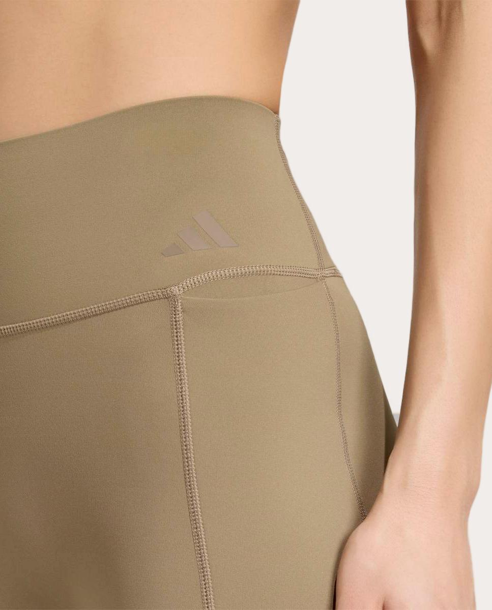 Leggings de Mulher Power Bege-4