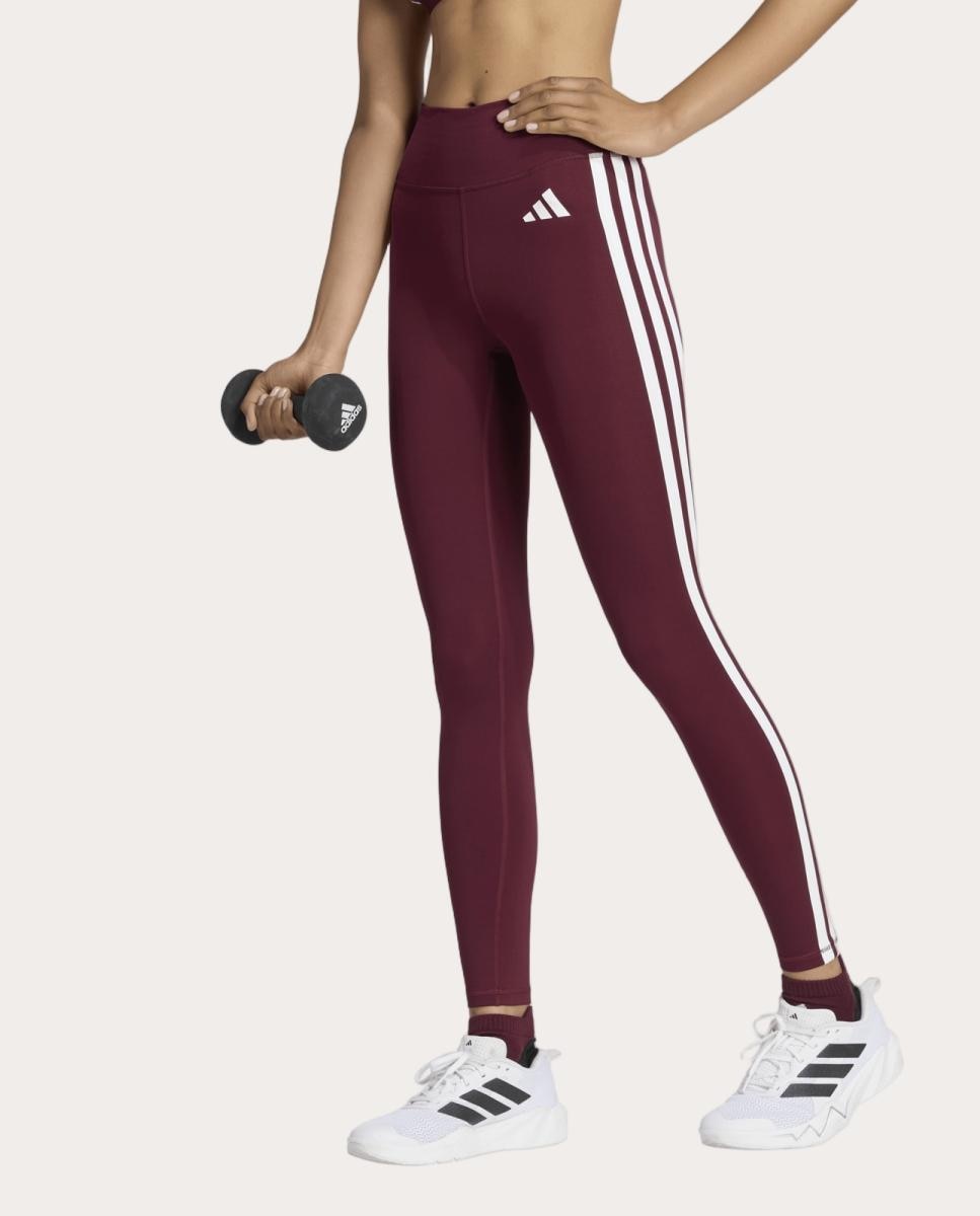 Imagen 1 de Mallas de Training de Mujer OPT ESS 3S L Adidas - Rojo Rojo