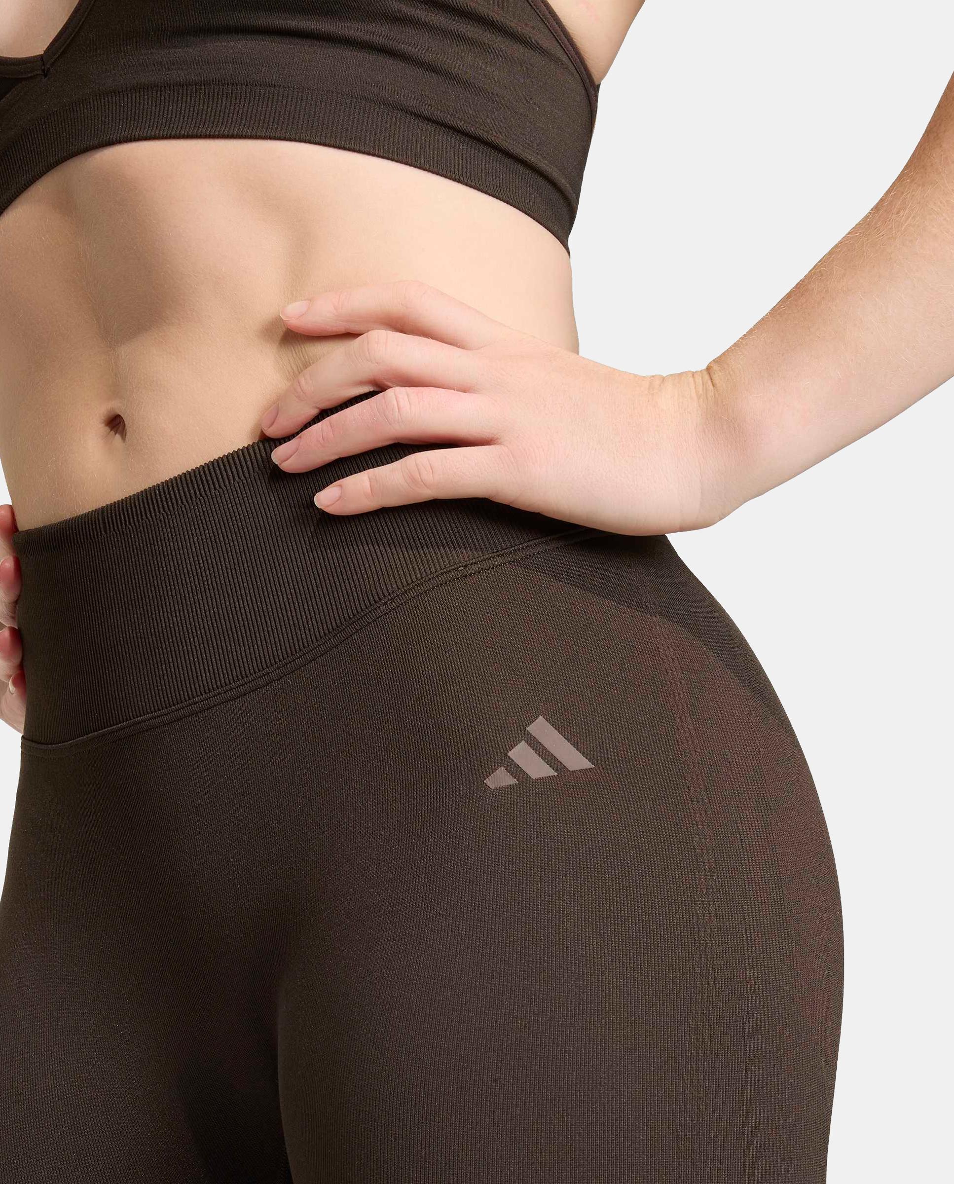 Leggings de Mulher Workout Essentials Adidas Castanho-7