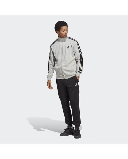 Fato-de-Treino de Homem Sportswear Basic 3-Stripes Cinzento-1