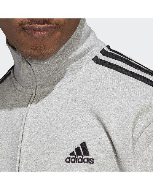Fato-de-Treino de Homem Sportswear Basic 3-Stripes Cinzento-4