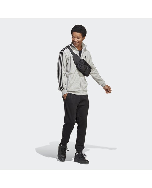 Fato-de-Treino de Homem Sportswear Basic 3-Stripes Cinzento-5