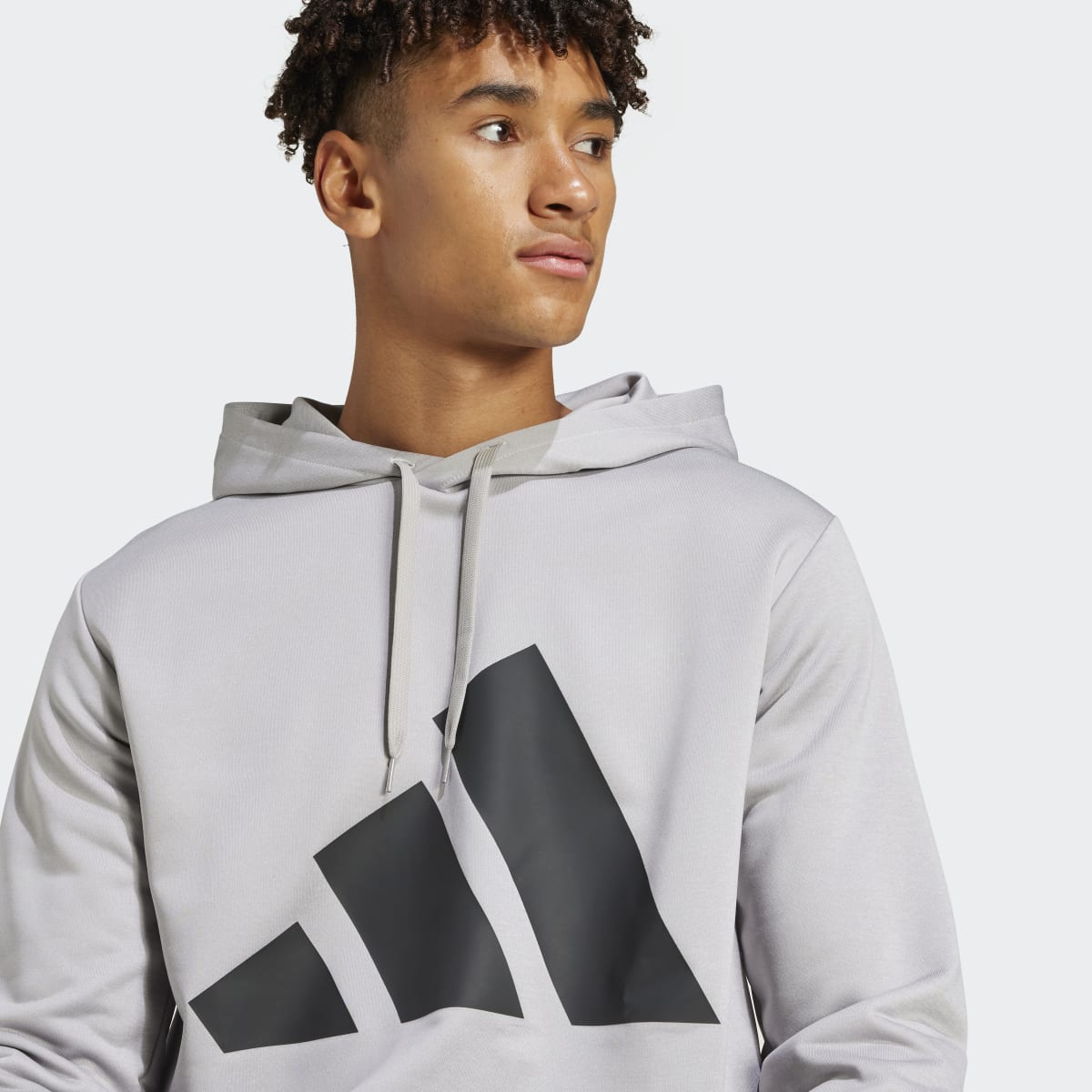 Fato de Treino de Homem com Capuz Sportswear Big Logo French Terry Cinzento-3