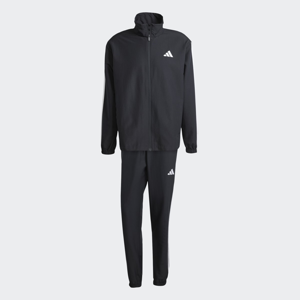 Fato de Treino de Homem Sportswear Basic Woven 3 Faixas Preto-6