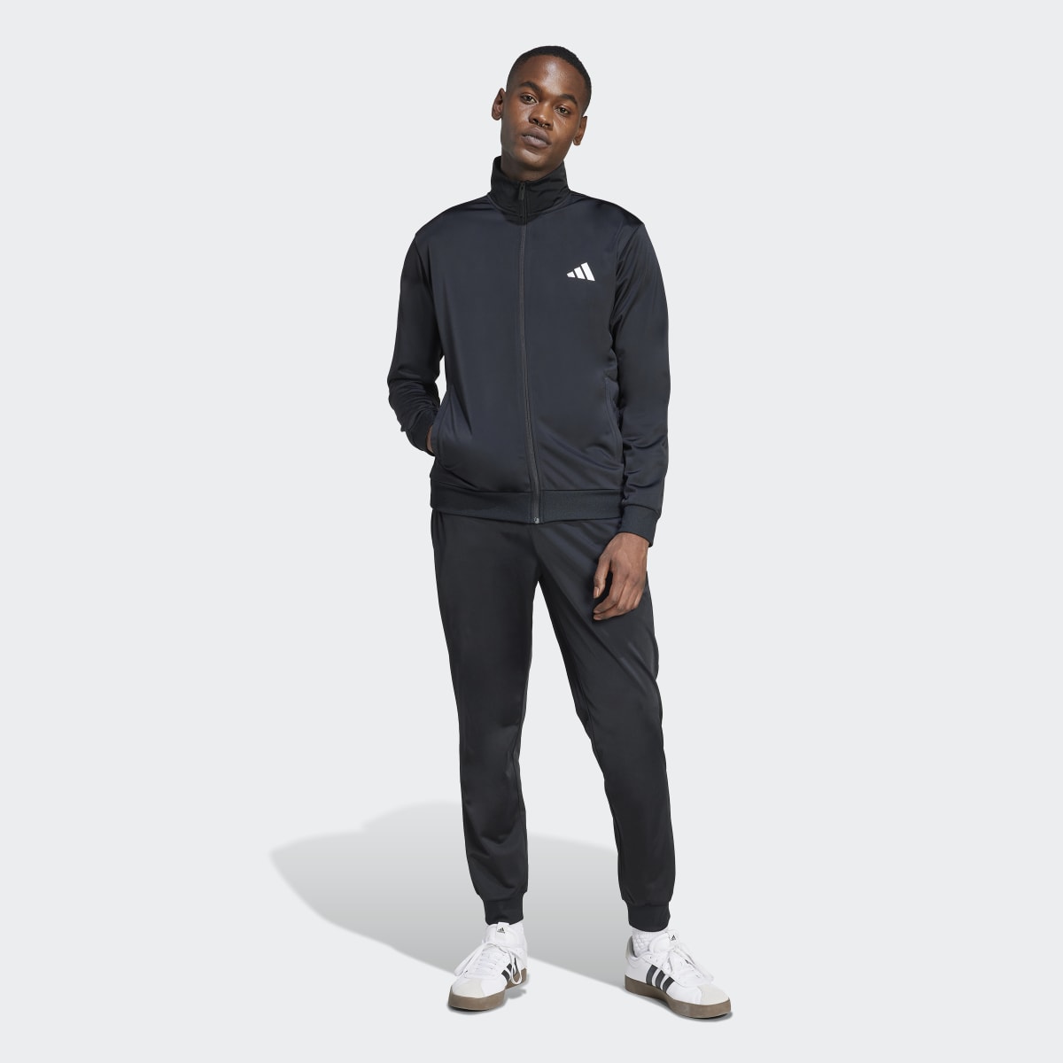 Fato-de-treino de homem adidas Preto-1