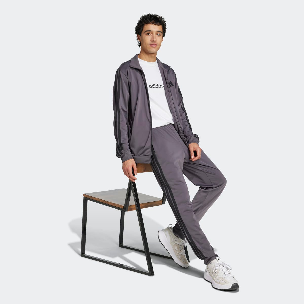 Fato de Treino de Homem Sportswear Basic 3 Faixas Multicolor-2