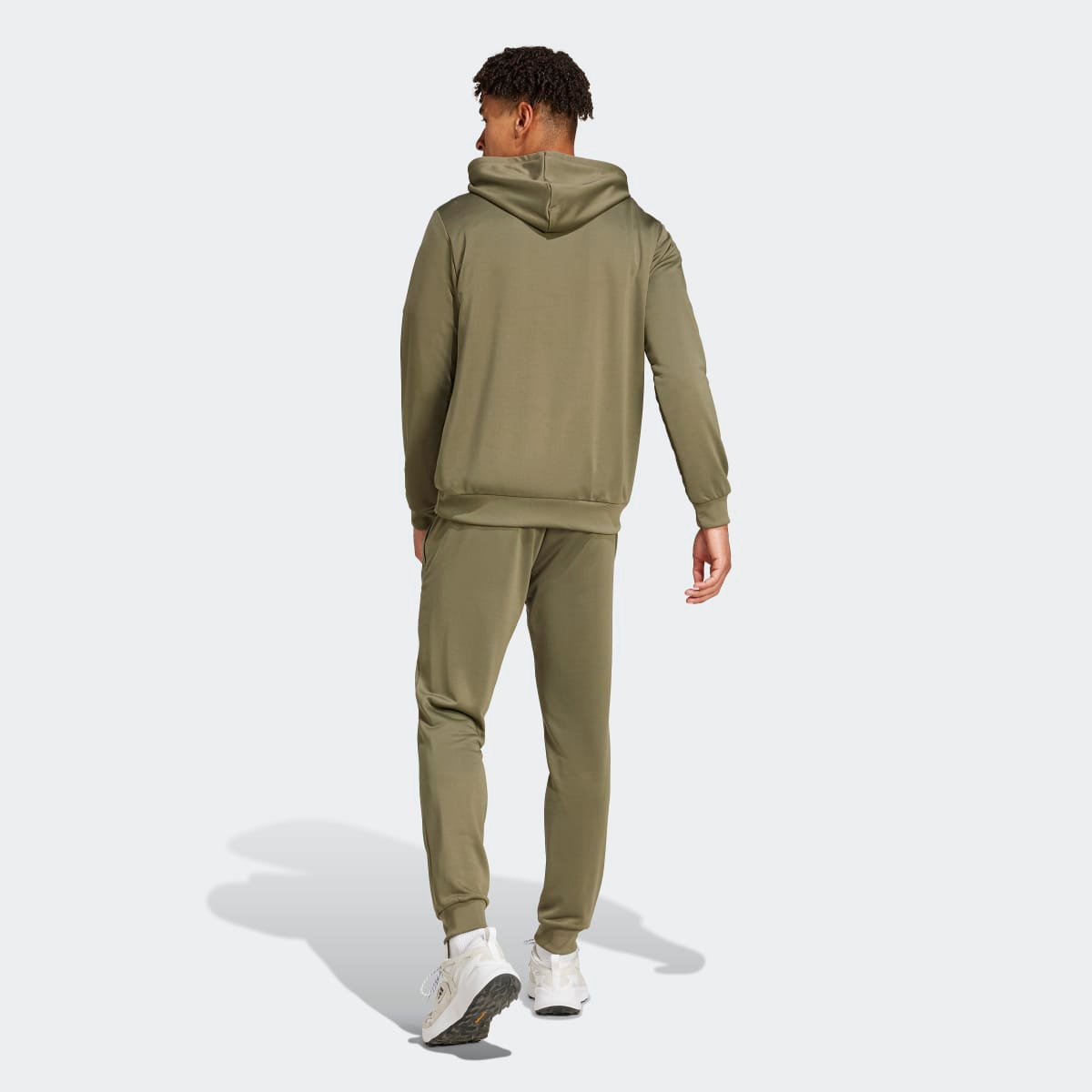Fato de Treino de Homem Sportswear Big Logo French Terry Verde-2