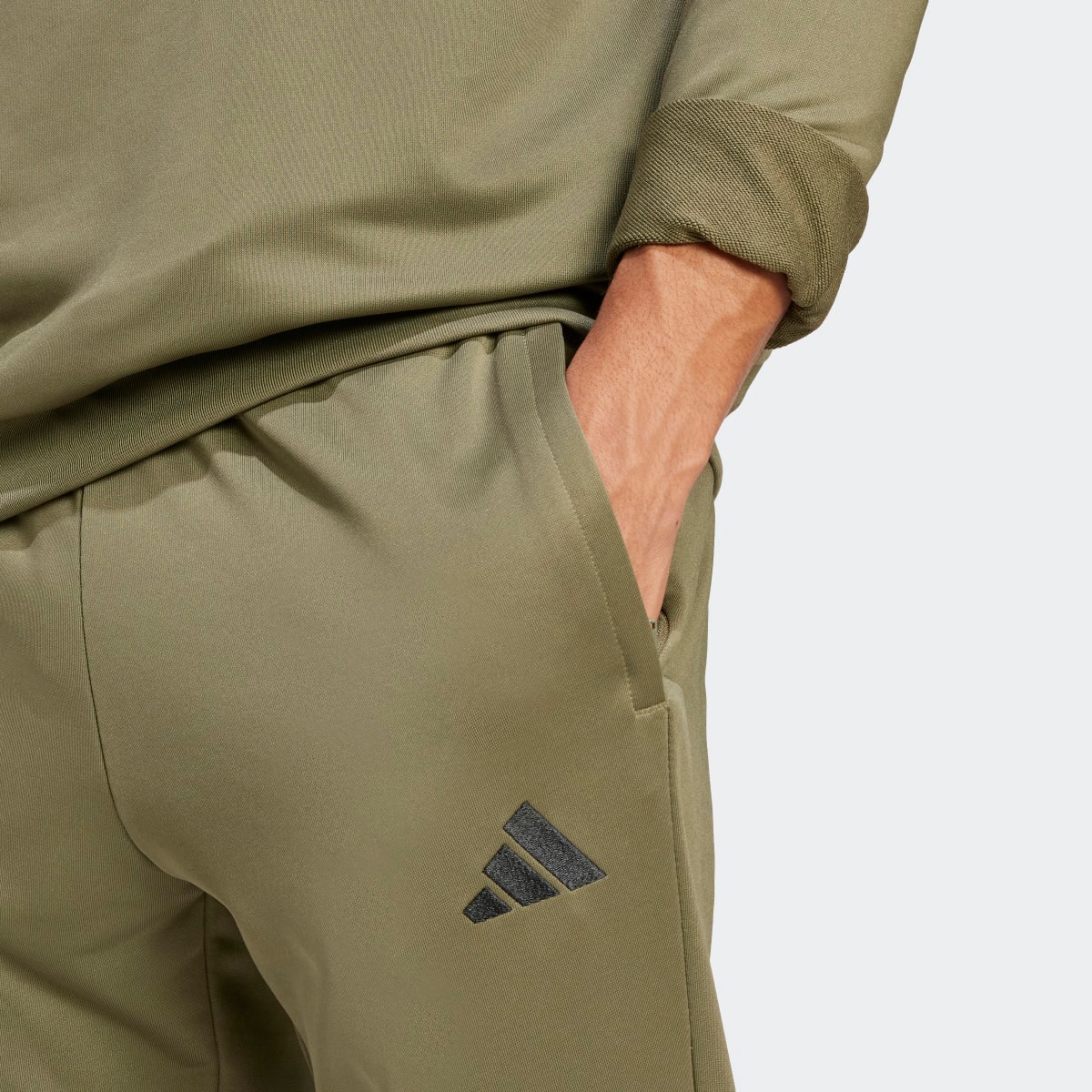 Fato de Treino de Homem Sportswear Big Logo French Terry Verde-4