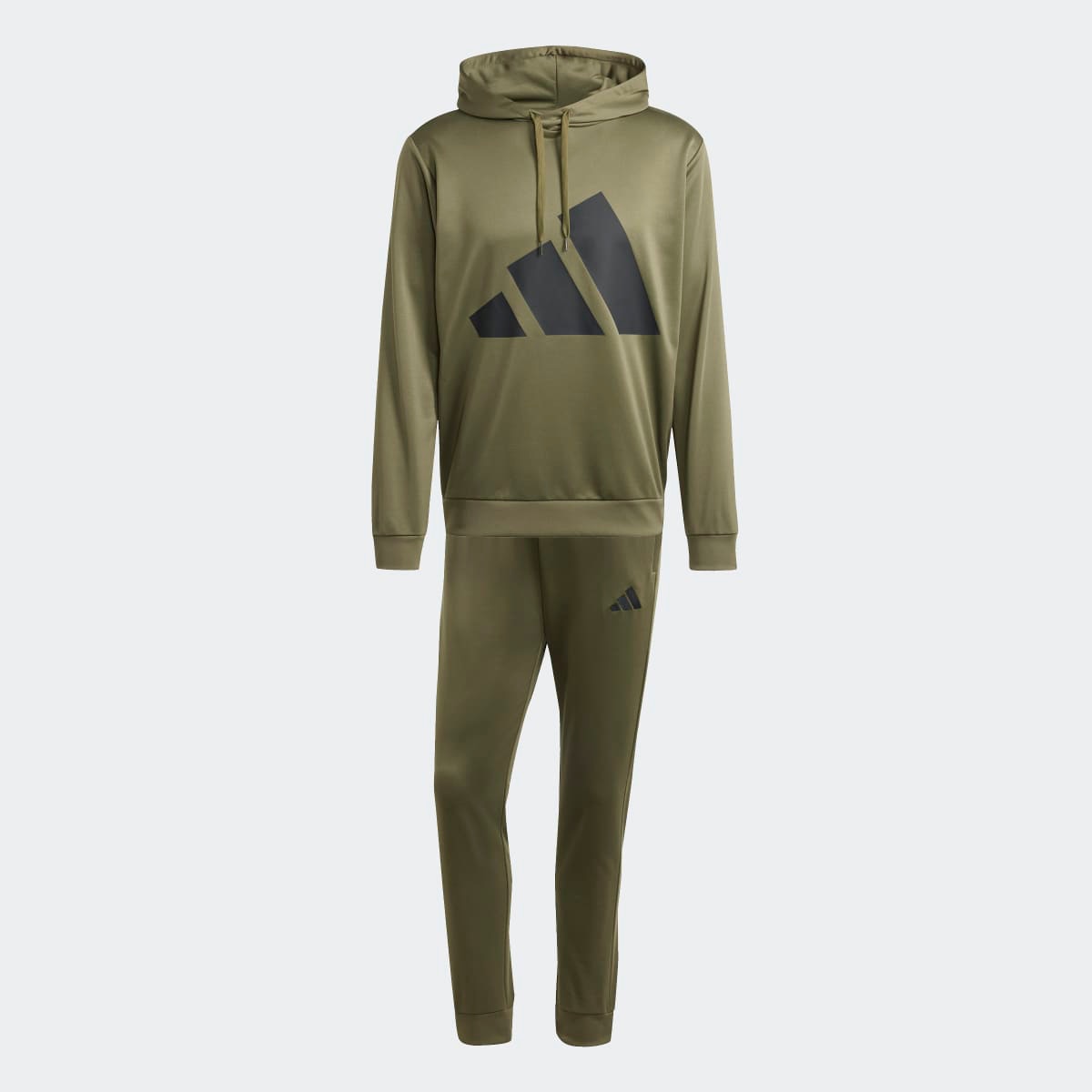 Fato de Treino de Homem Sportswear Big Logo French Terry Verde-6