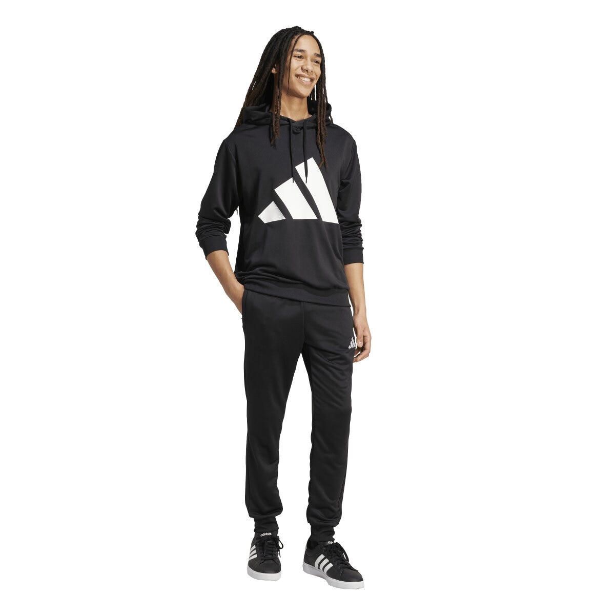 Fato de Treino de Homem Tracksuits Preto-6