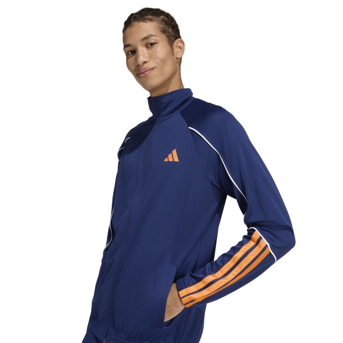 Fato de Treino de Homem Tracksuits Azul-marinho-7