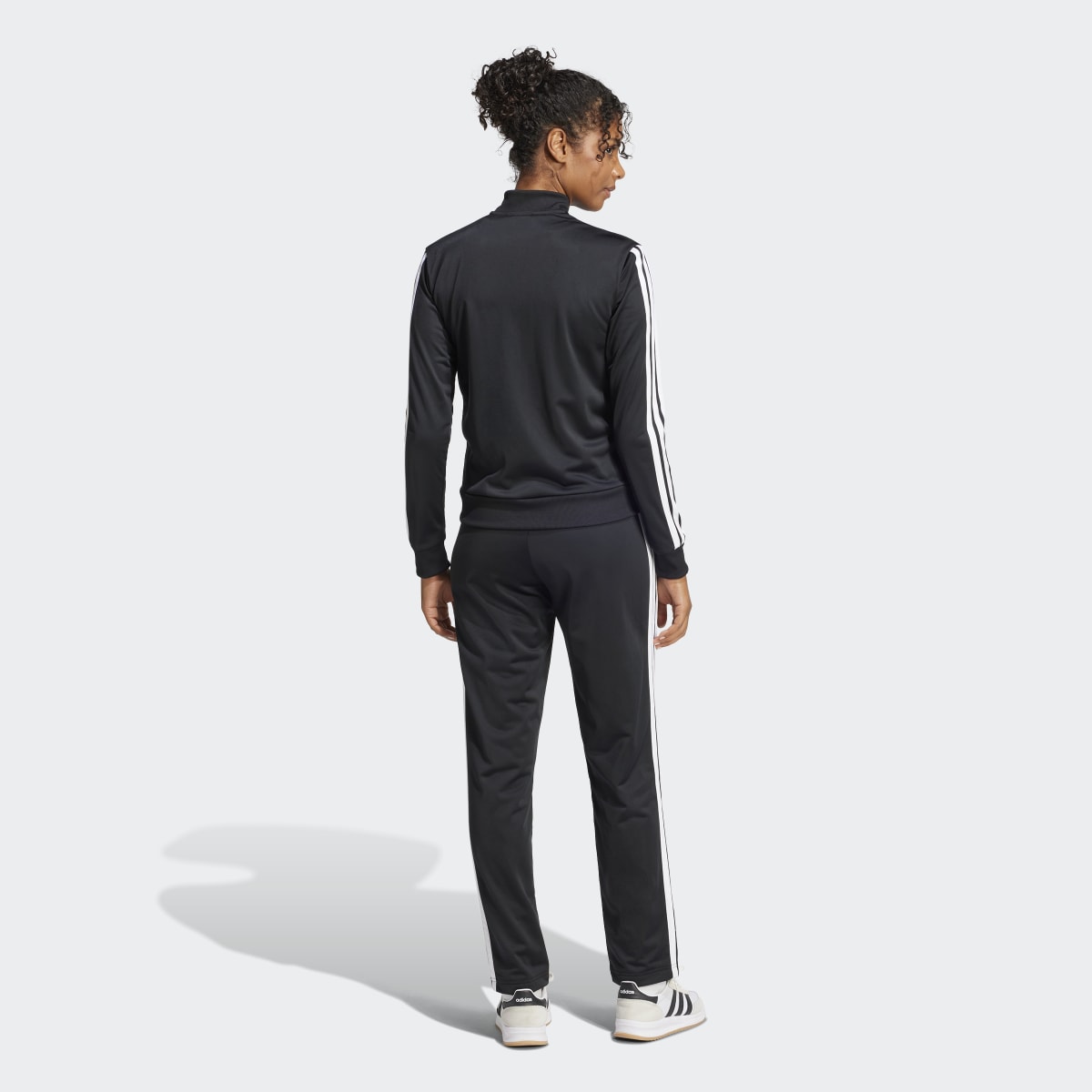 Fato de Treino de Mulher Tracksuits Preto-2