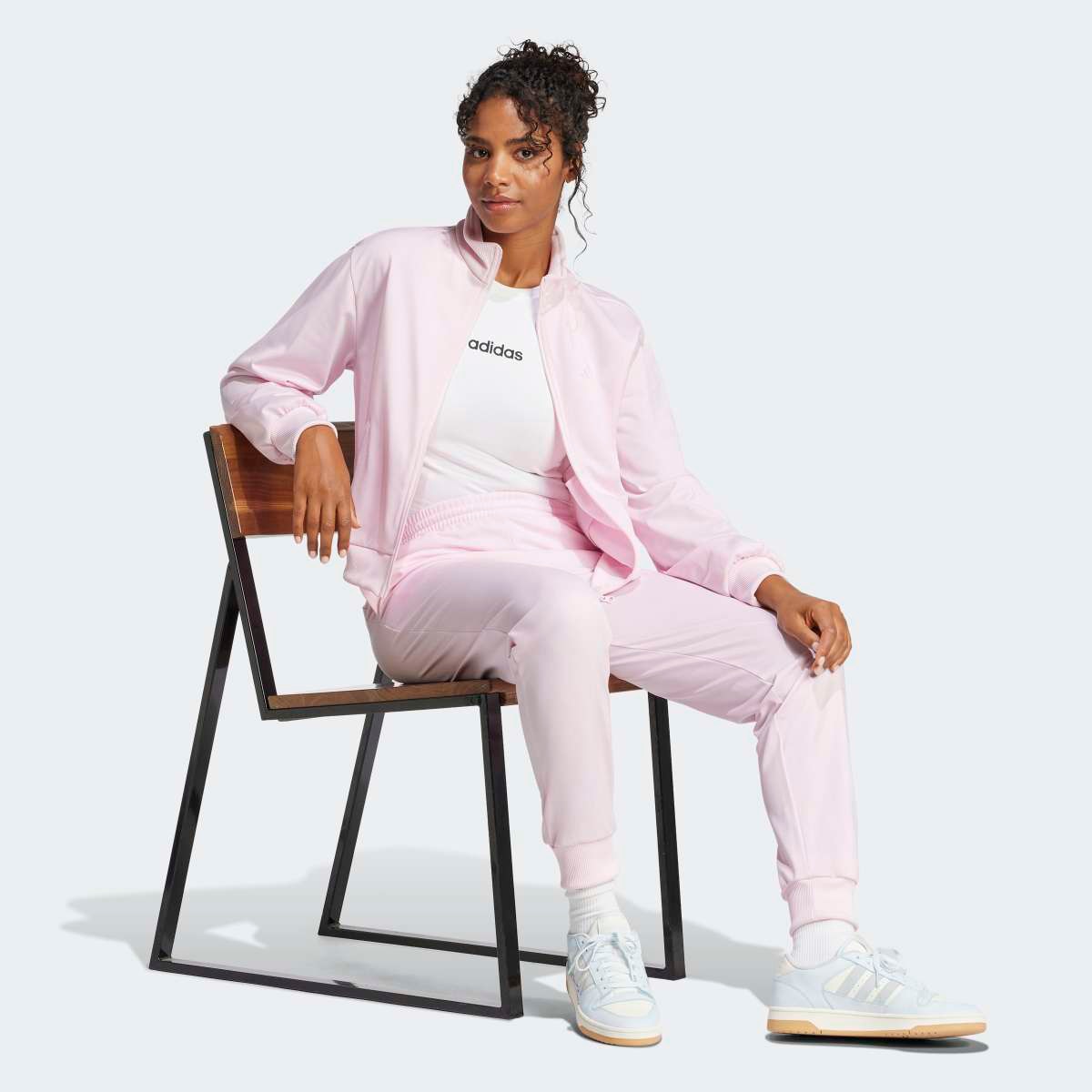 Fato de Treino de Mulher Essentials Feel Cozy Rosa-5