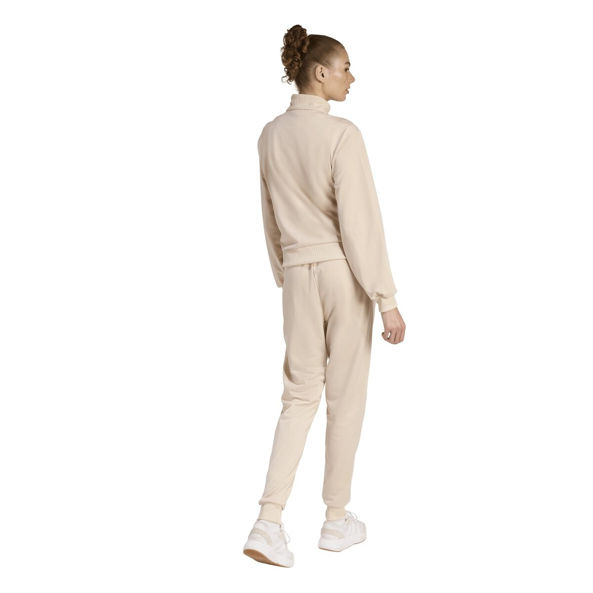 Fato de Treino de Mulher Tracksuits Bege-5