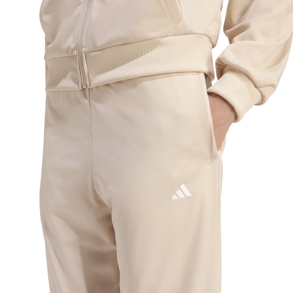 Fato de Treino de Mulher Tracksuits Bege-8