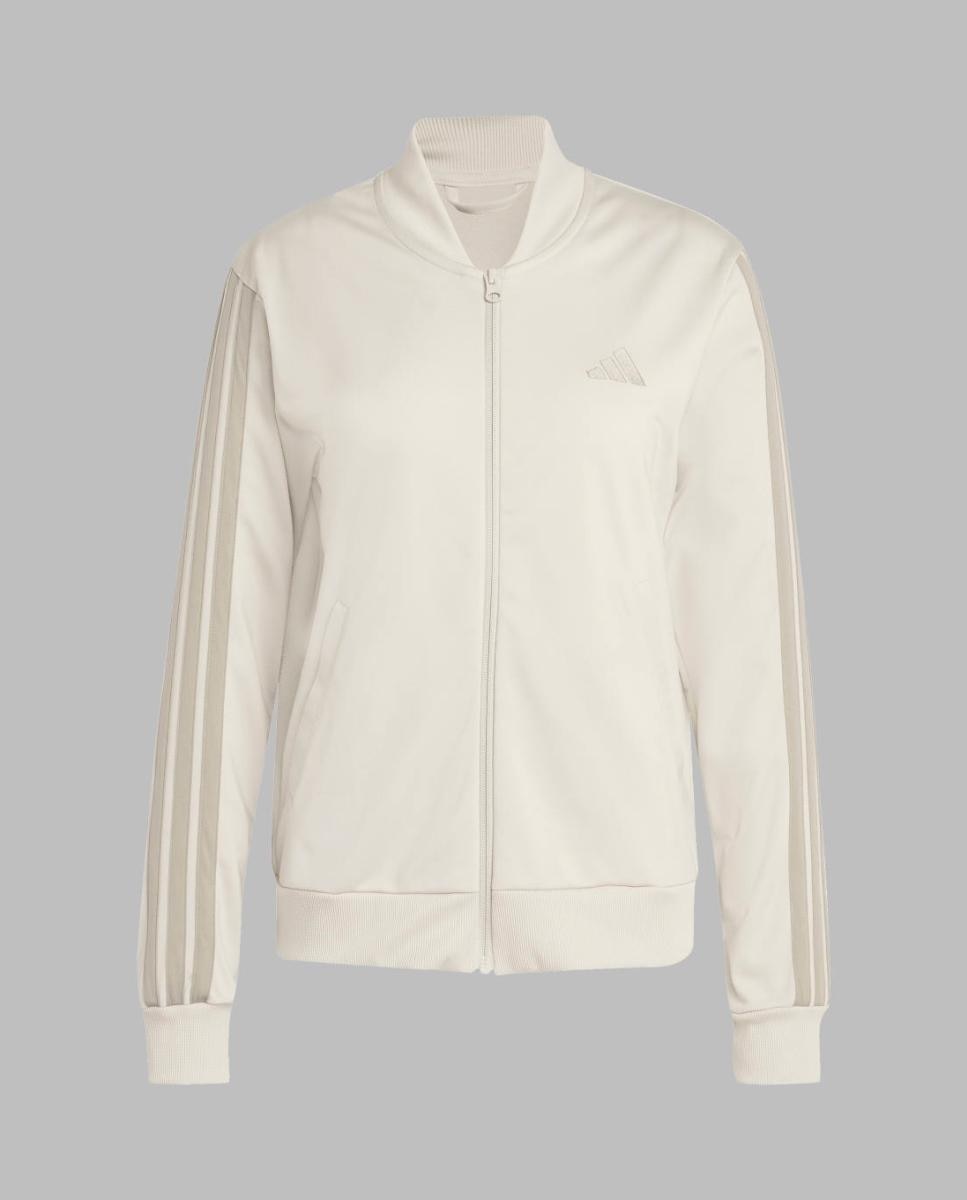 Fato de Treino de Mulher Tracksuits Bege-6