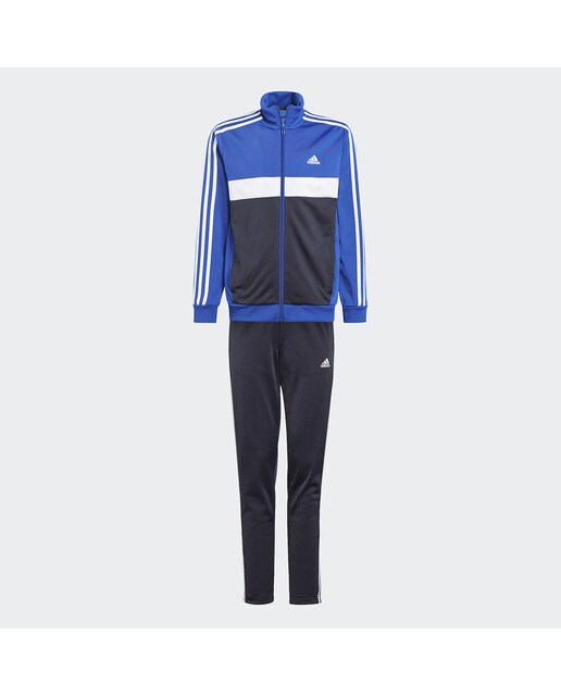 Fato-de-Treino de Criança Essentials Tiberio 3 Faixas Azul-1