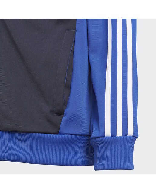 Fato-de-Treino de Criança Essentials Tiberio 3 Faixas Azul-5