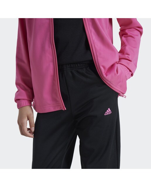Fato de Treino de Menina Essentials Big Logo Rosa-2