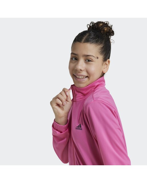 Fato de Treino de Menina Essentials Big Logo Rosa-3