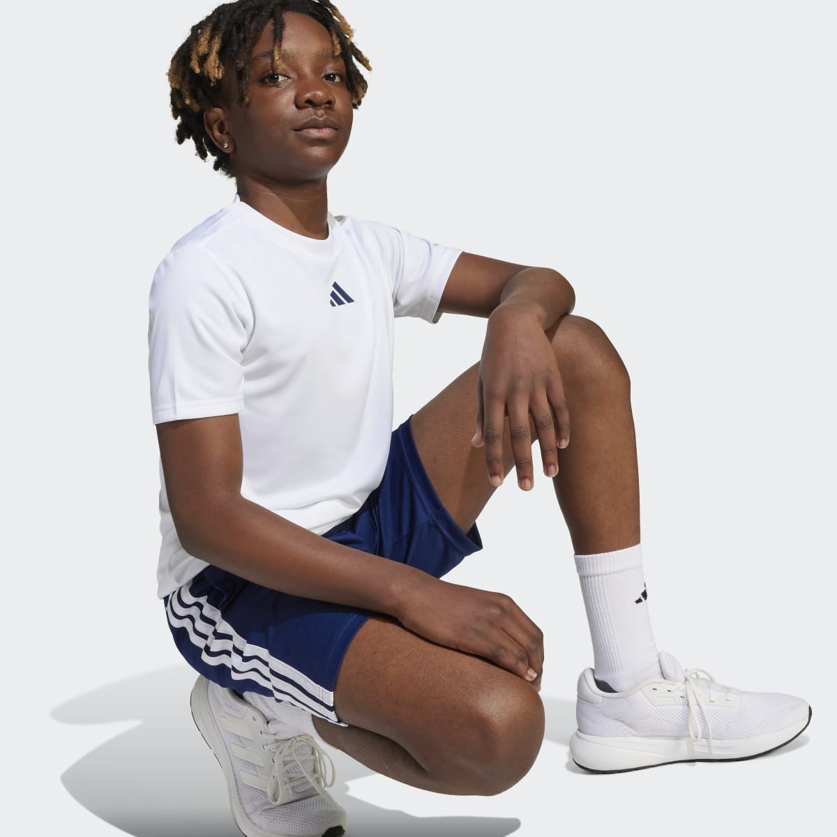 Conjunto de Criança Train Essentials 3 Faixas Branco-3