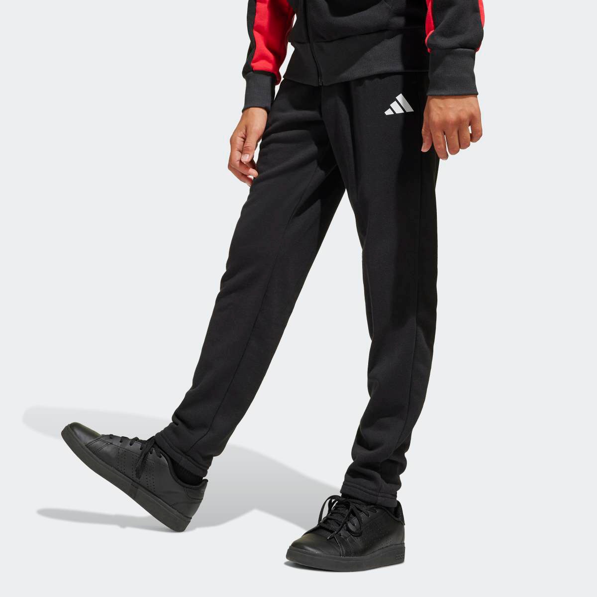 Fato de Treino de Criança Seasonal Essentials Colorblock Preto-7