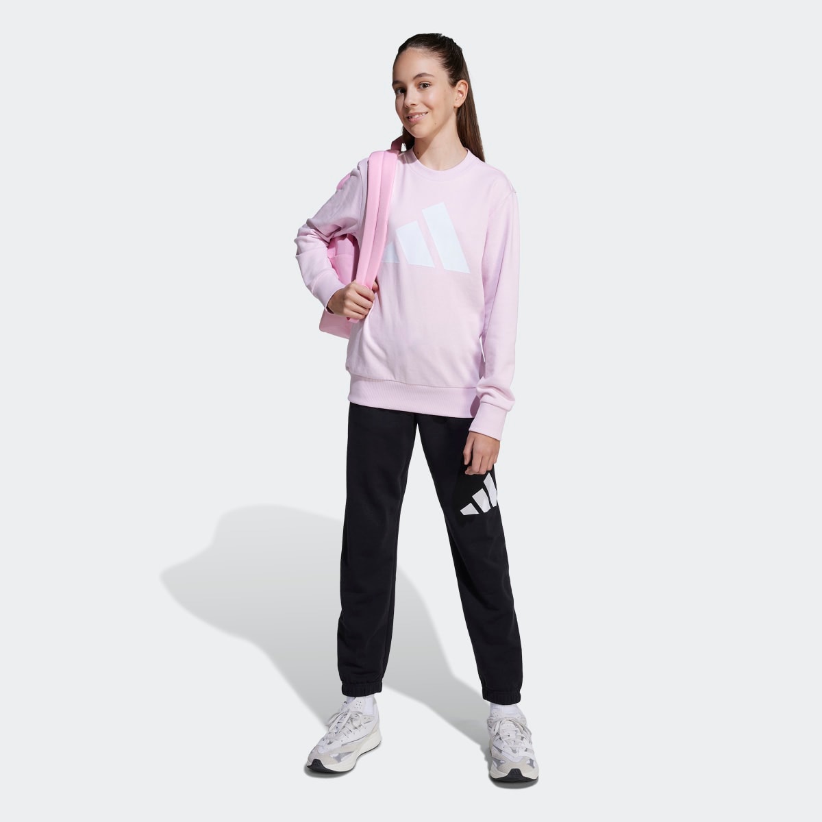 Fato-de-treino de menina Essentials Rosa-5
