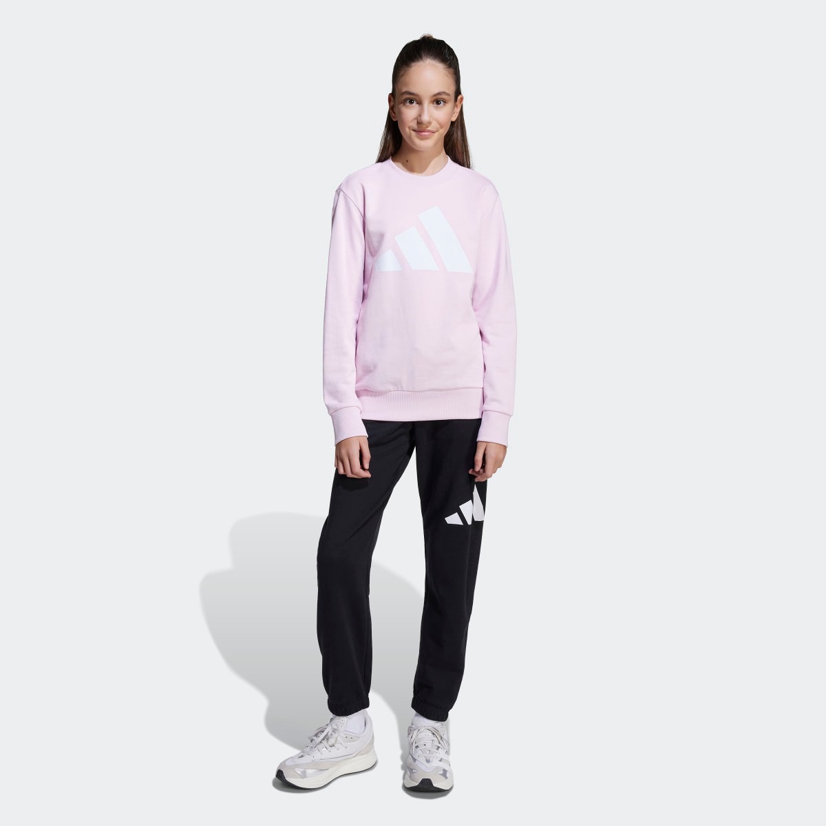 Fato-de-treino de menina Essentials Rosa-7