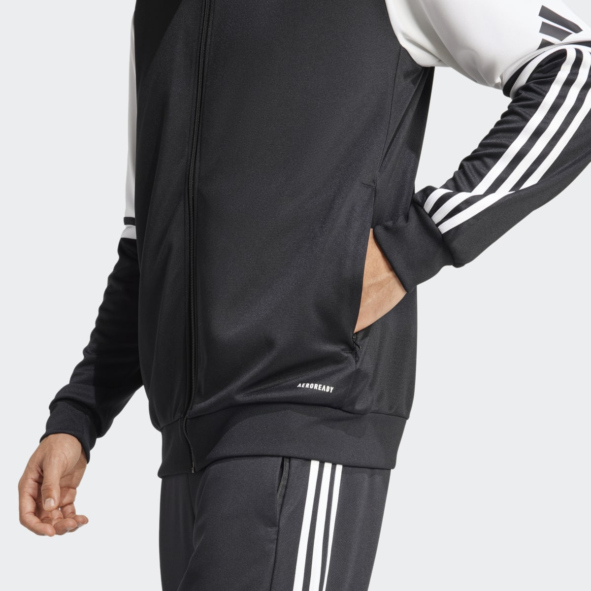 Sweatshirt de Homem com Capuz Squadra 25 Preto-3