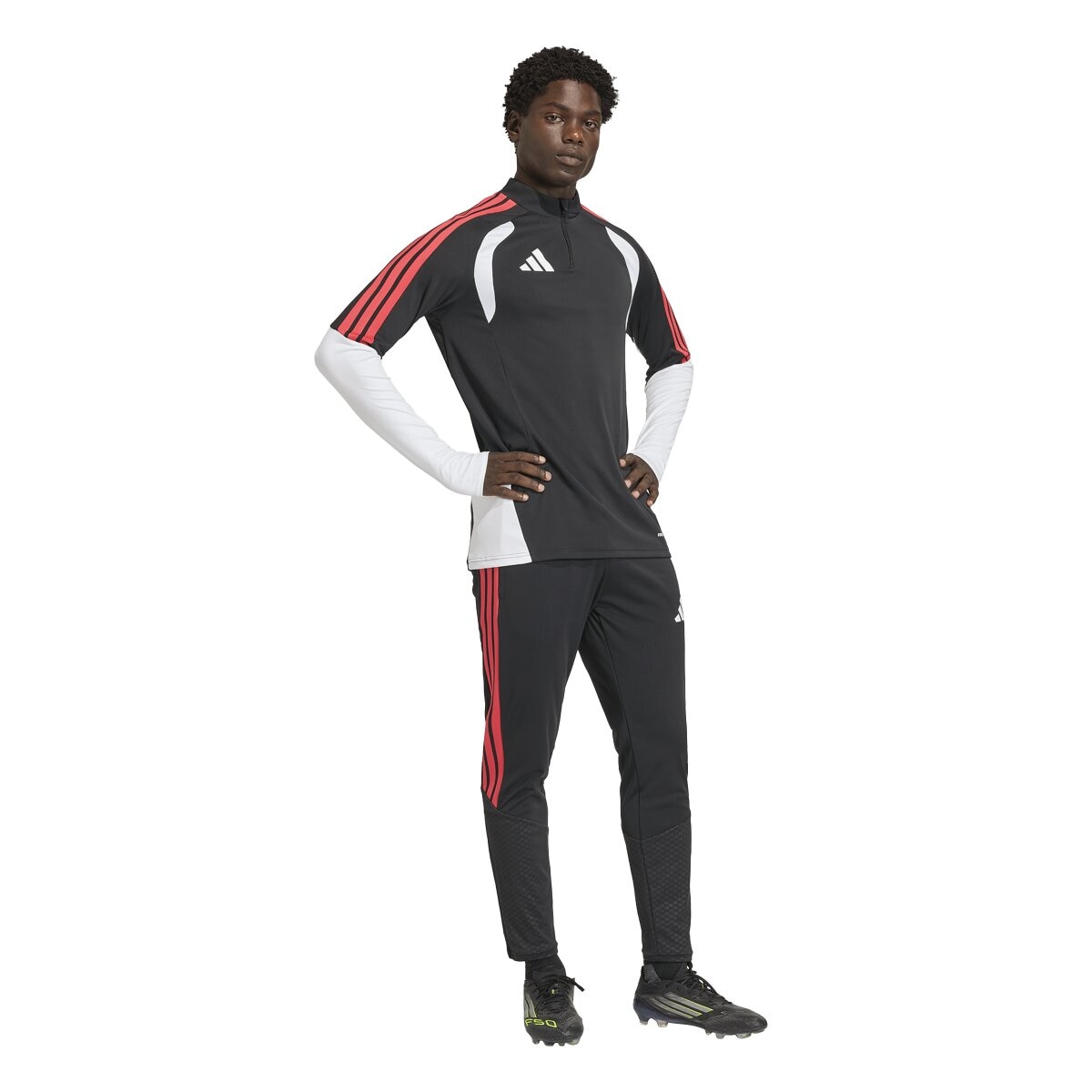 Sweatshirt de Homem Tiro 26 Competition Preto / Vermelho-3
