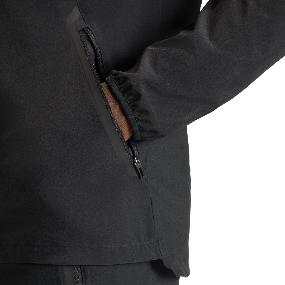 Casaco Corta-Vento de Homem Tiro Travel Preto-5