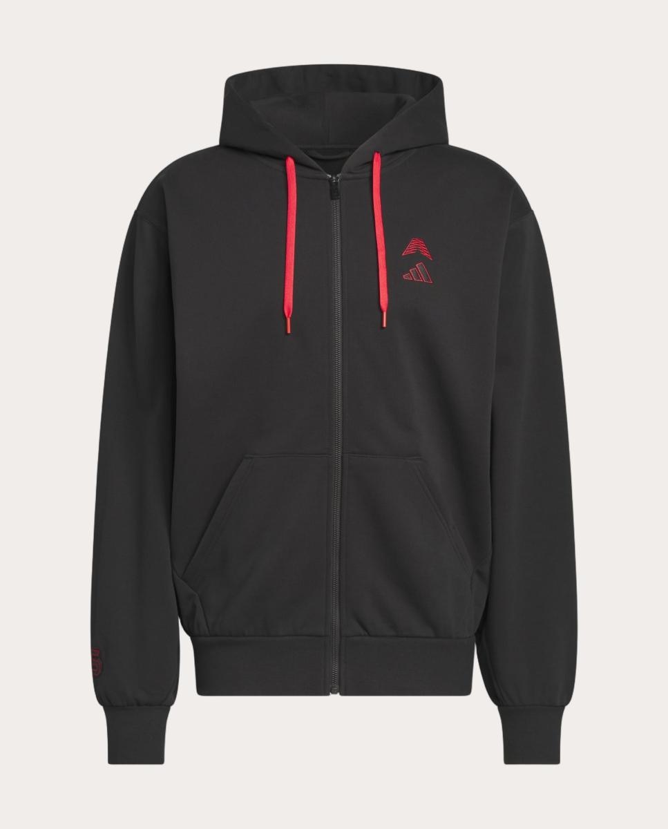 Sweatshirt Curta de Basquetebol de Homem Anted Preto-7