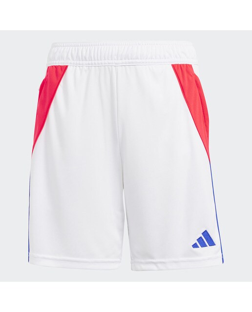 Calções de Criança de Tiro 24 Branco / Azul-1