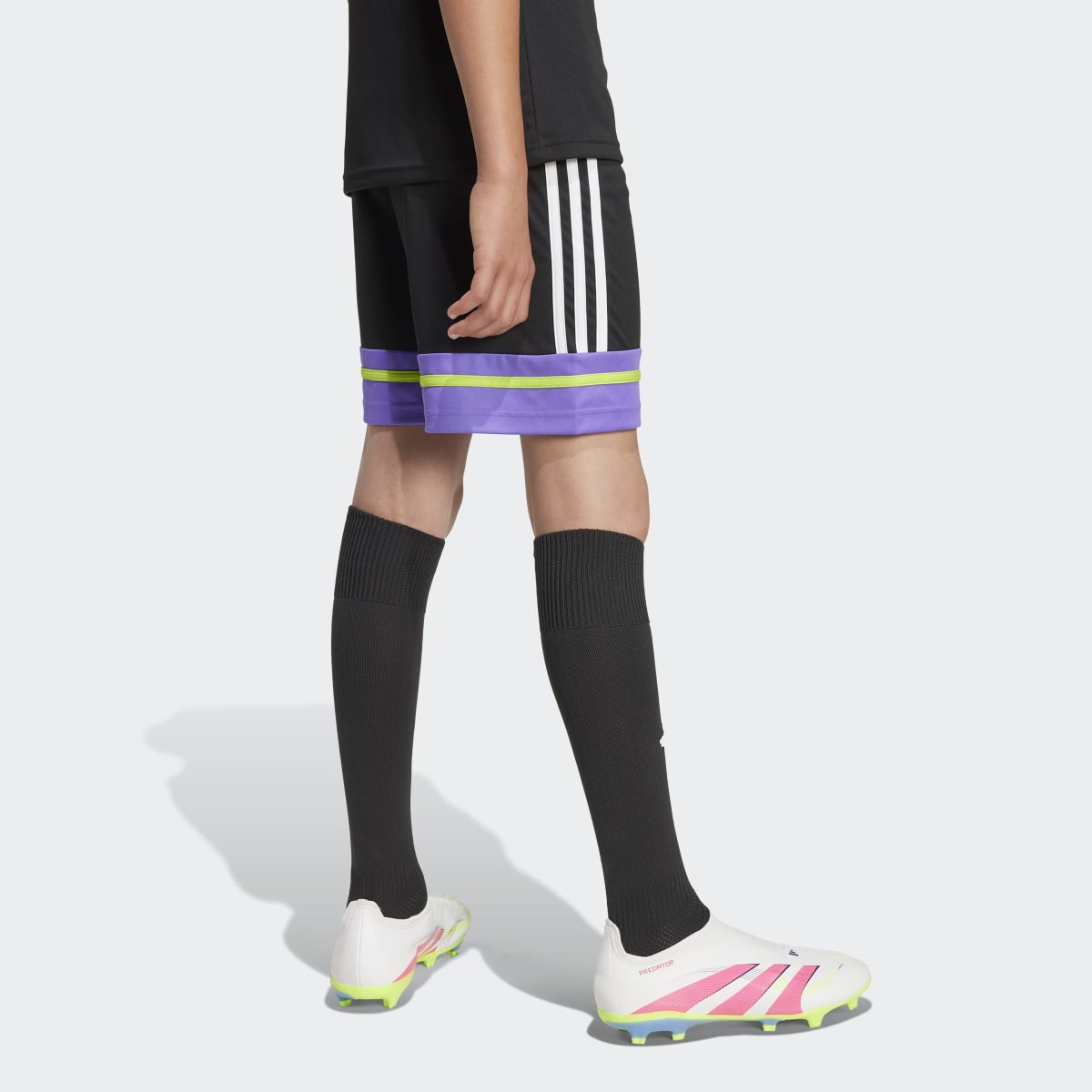 Calções de Criança Squadra 25 Preto-2