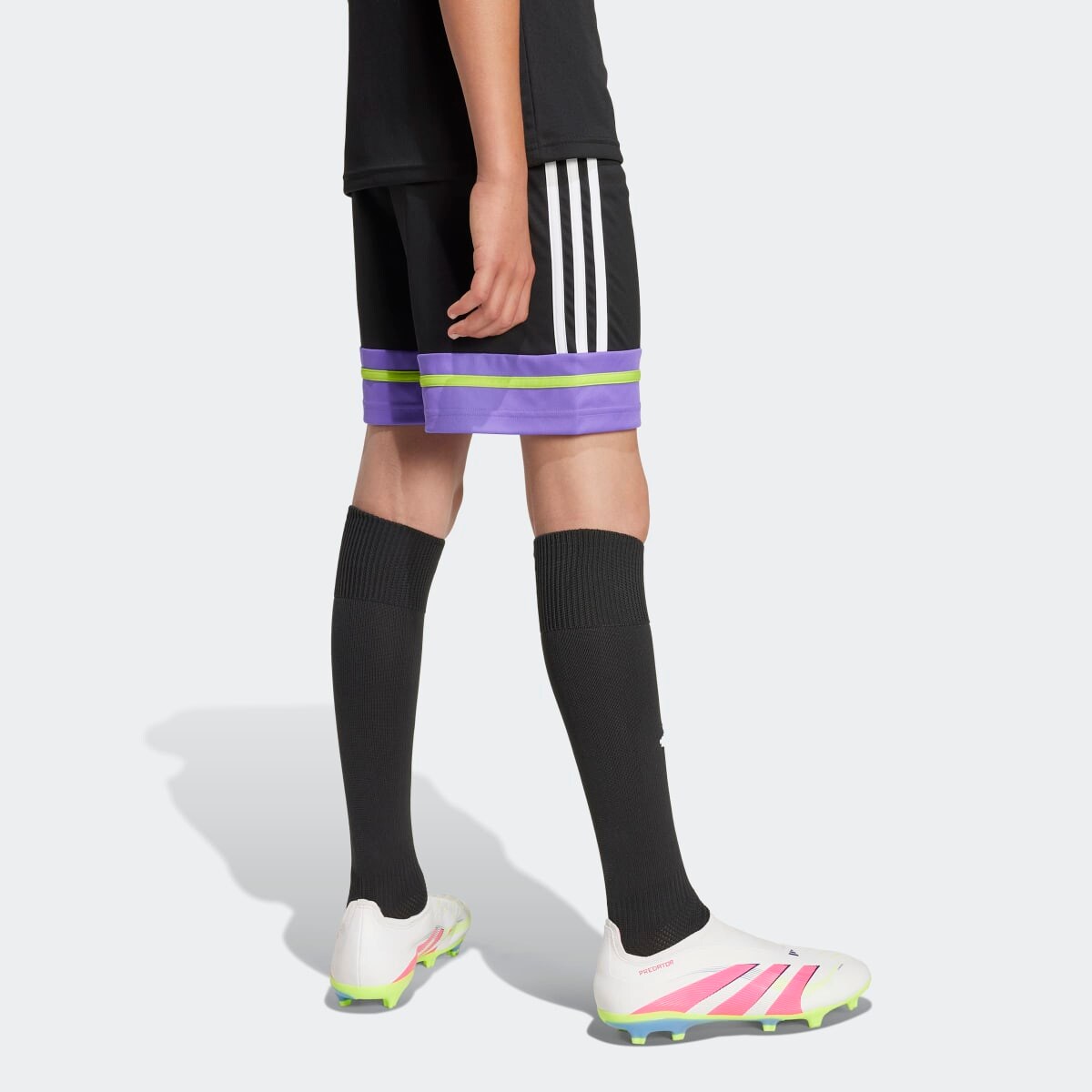 Calções de Criança Squadra 25 Preto-2