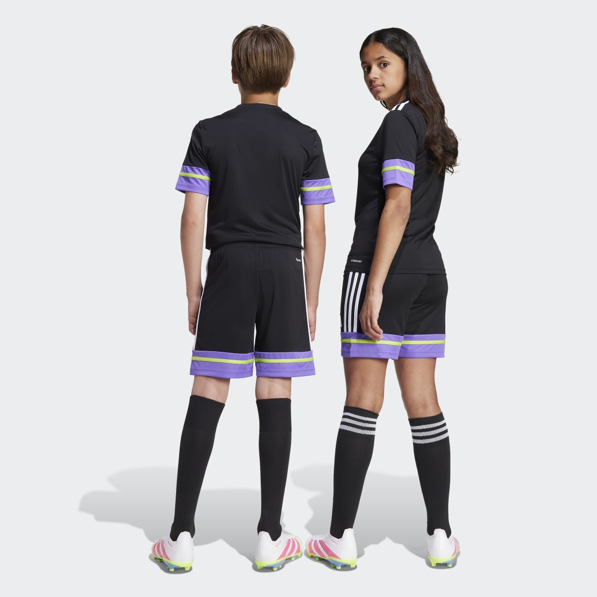 Calções de Criança Squadra 25 Preto-7