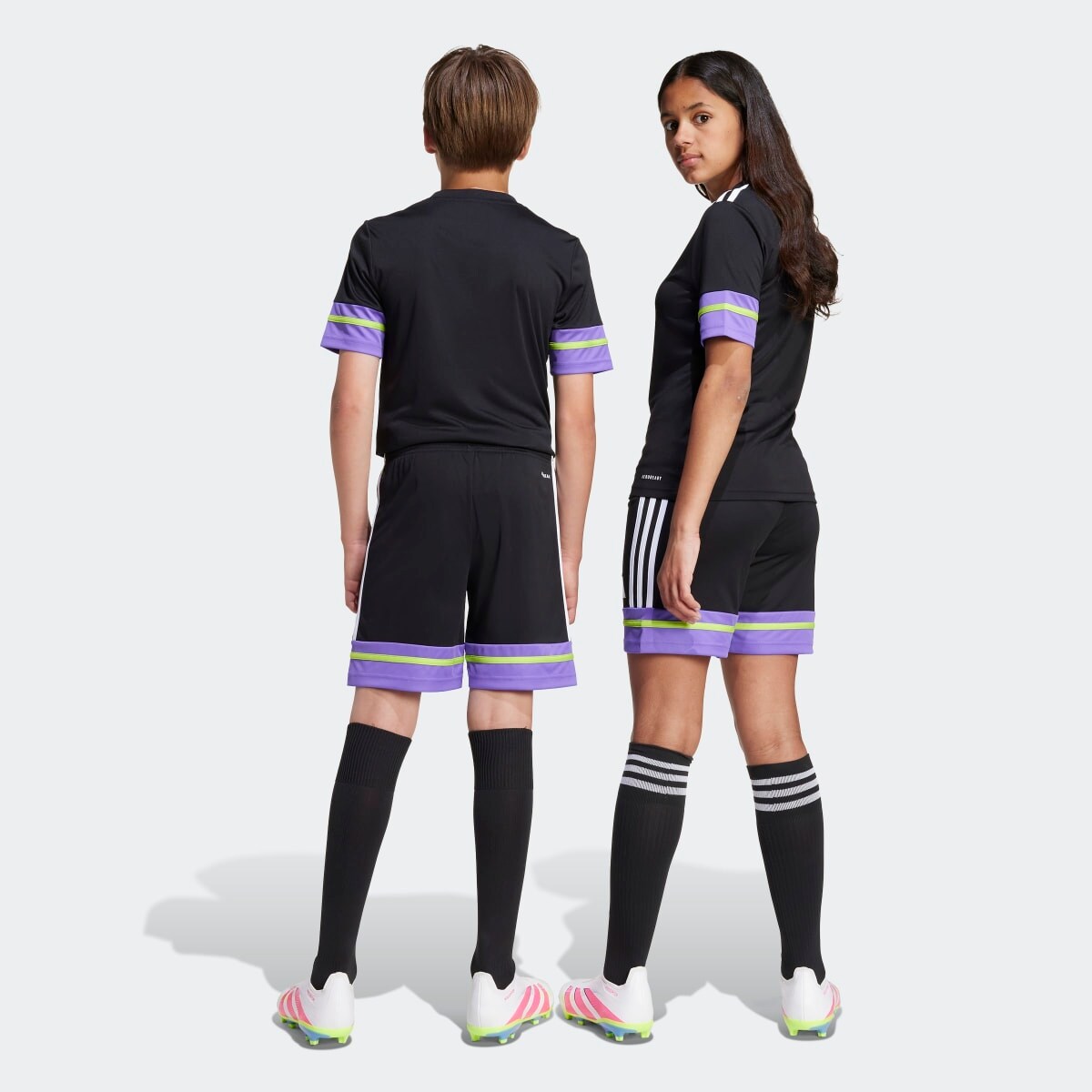 Calções de Criança Squadra 25 Preto-7