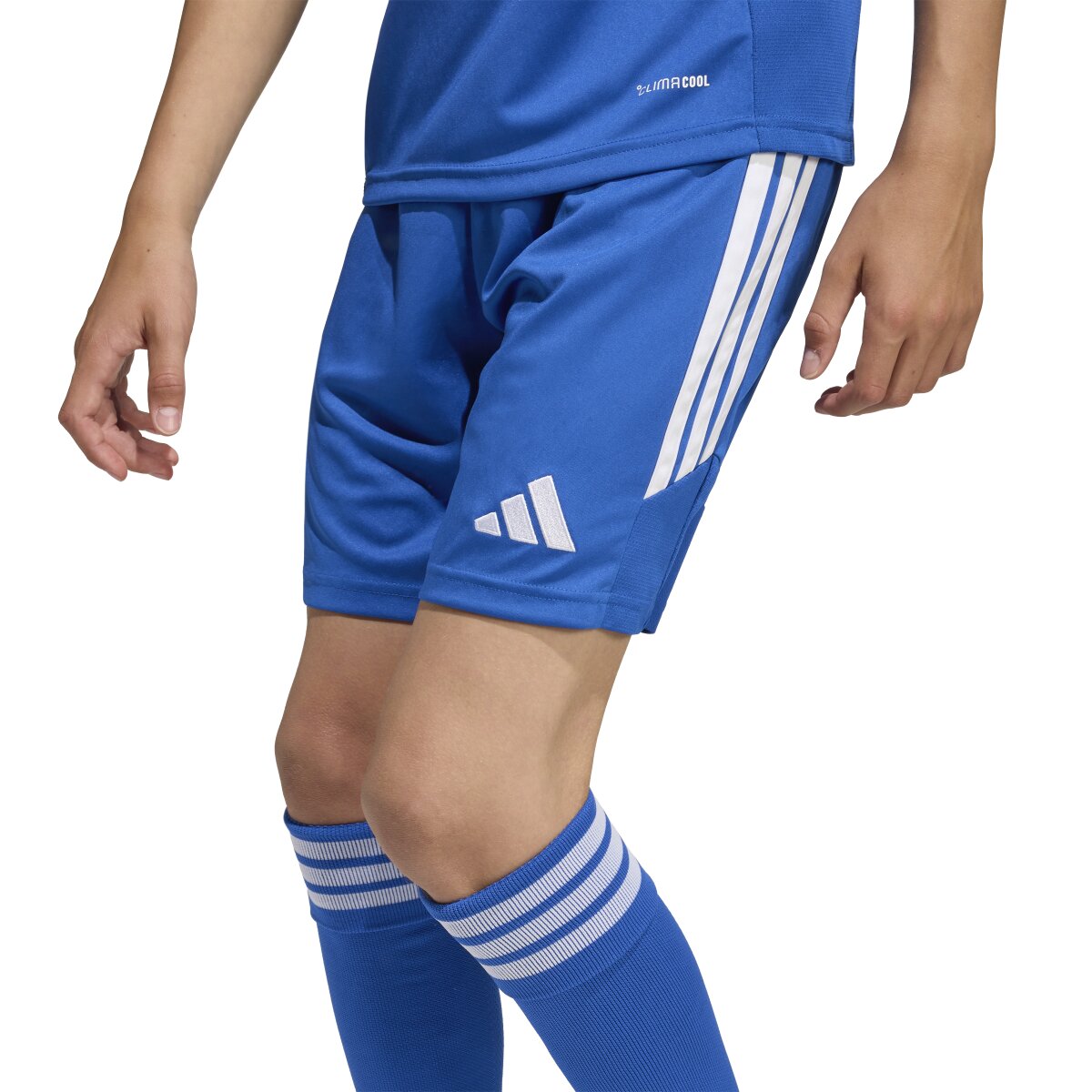 Calções de Criança Tiro 26 League Azul-4
