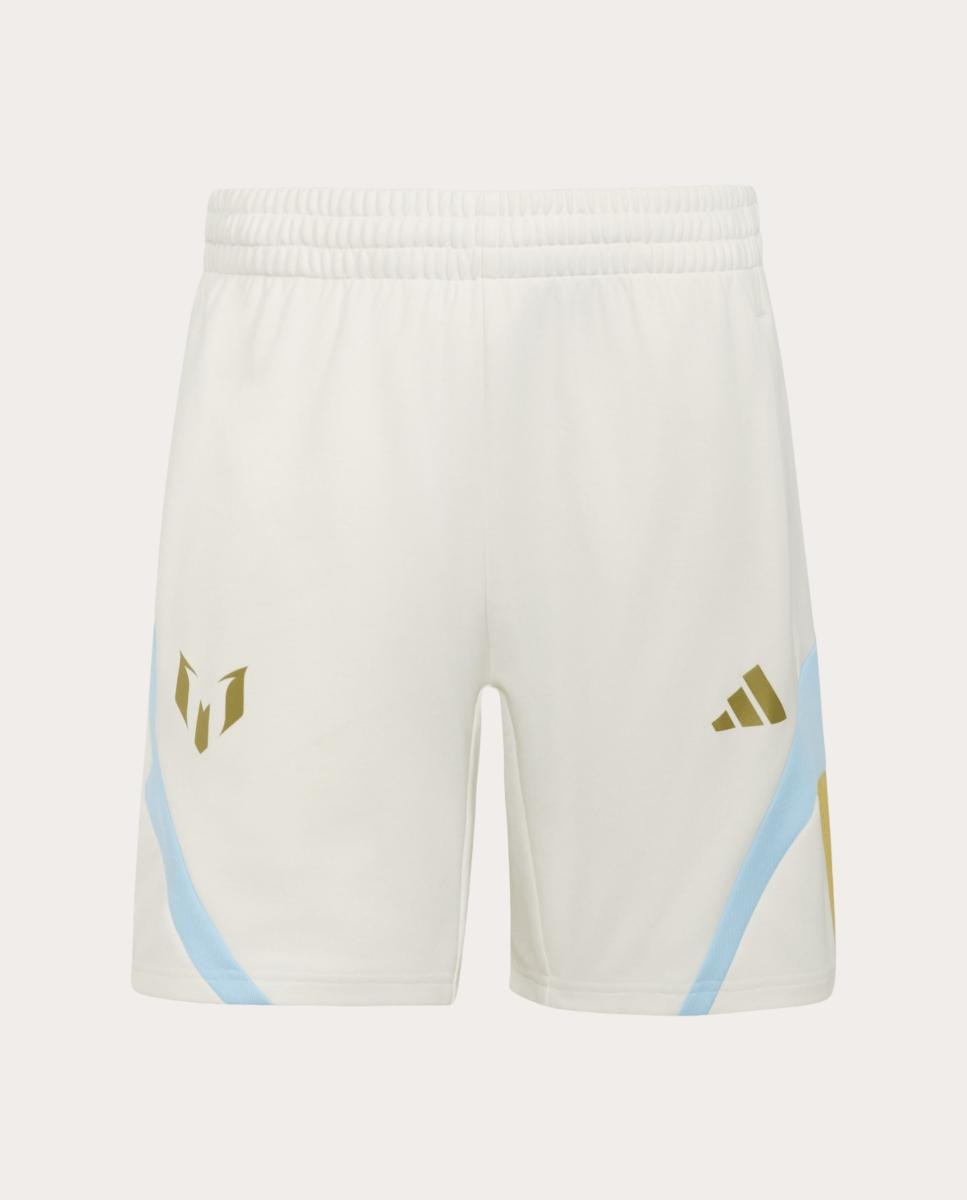 Calções de Homem Messi Branco-8