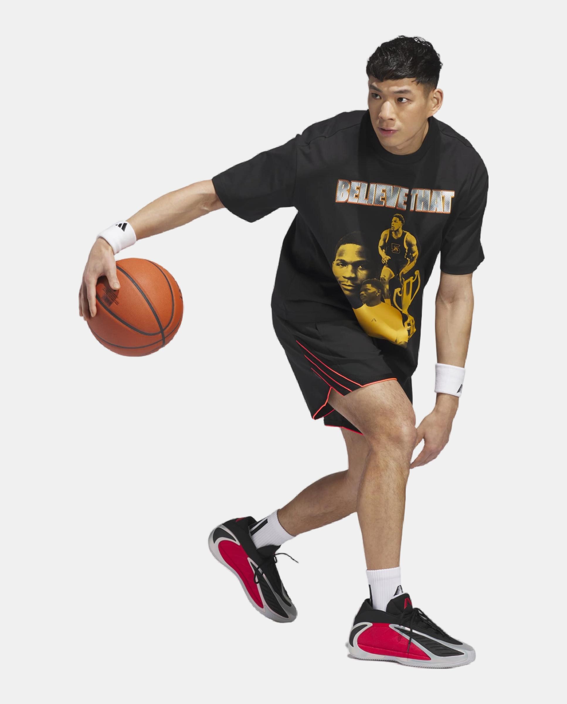 Calções de Basquetebol de Homem Anted Preto-5