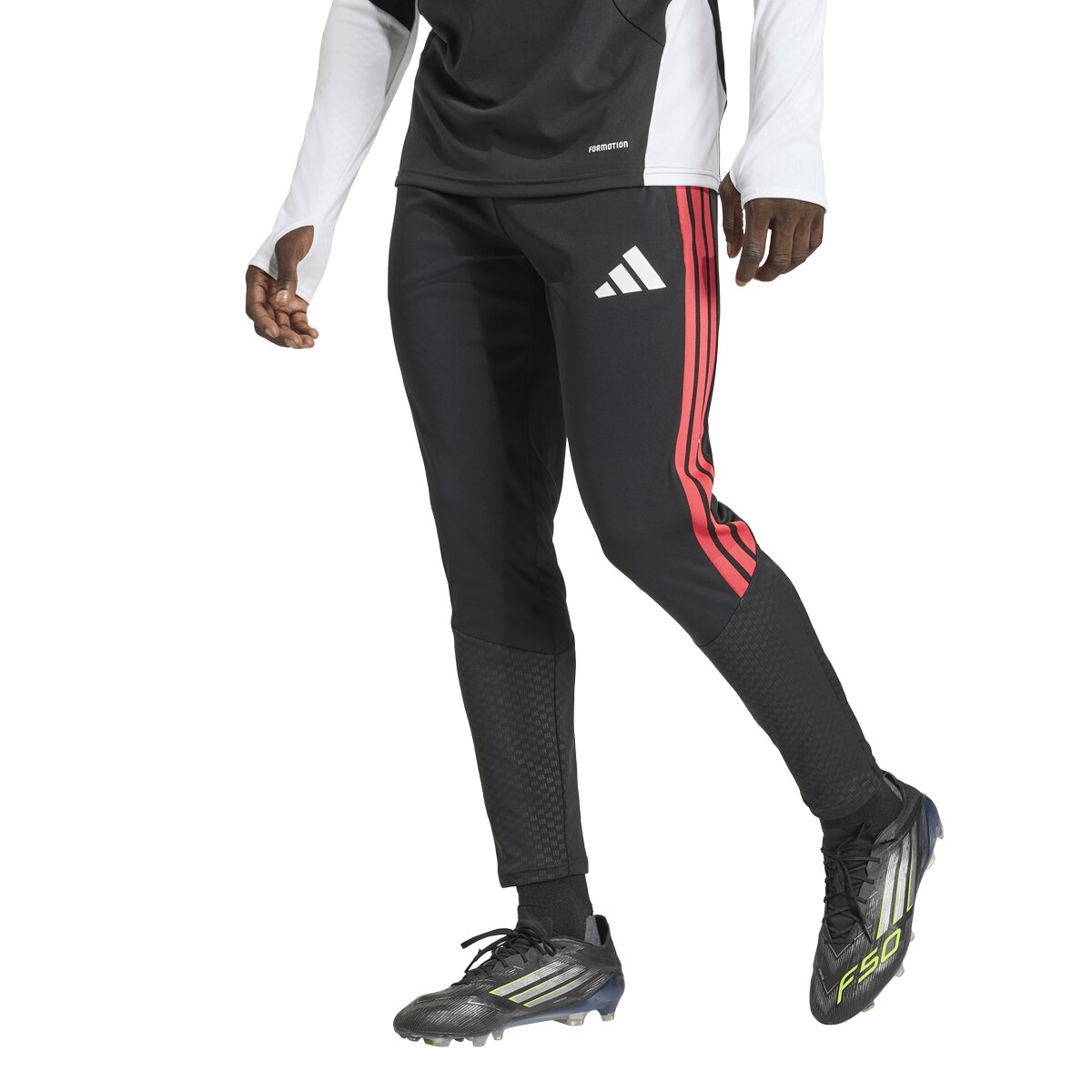 Imagen 0 de Pantalón de hombre Tiro 26 Competition adidas Negro / Rojo