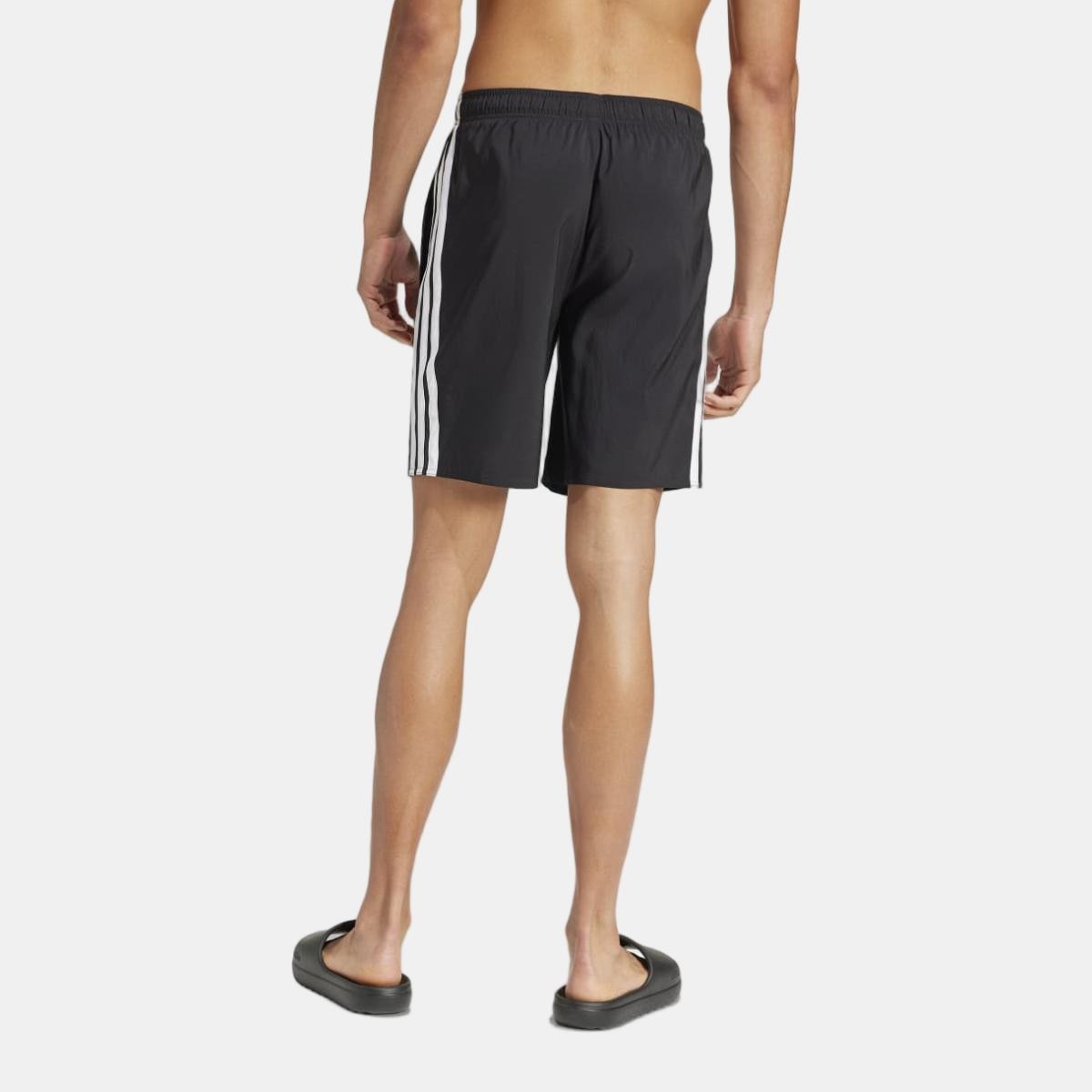 Calções de Banho de Homem 8'' 3 Faixas Preto-2