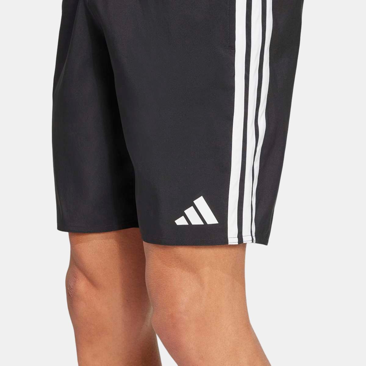 Calções de Banho de Homem 8'' 3 Faixas Preto-4