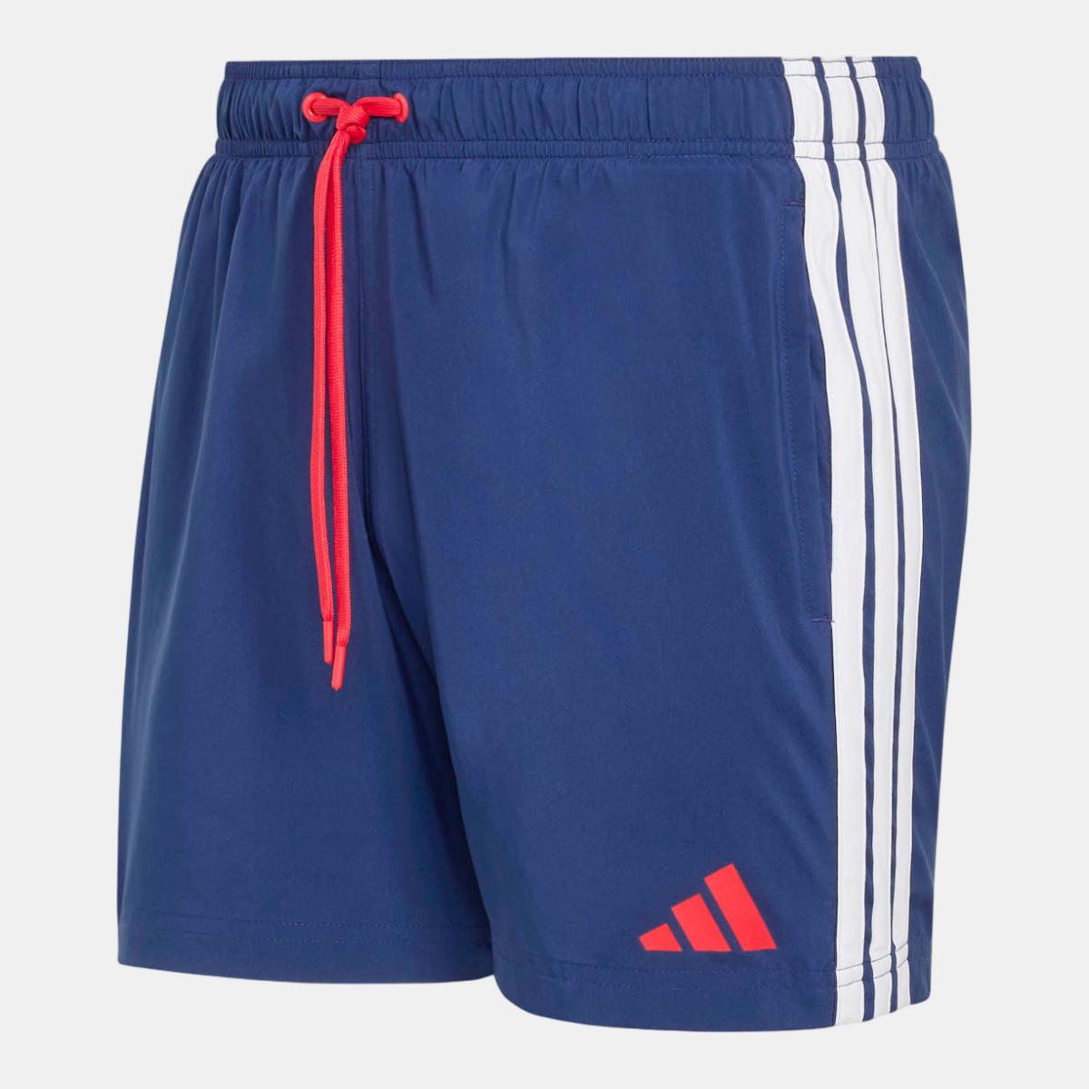Calções de Banho de Homem 5'' 3 Faixas Azul-6