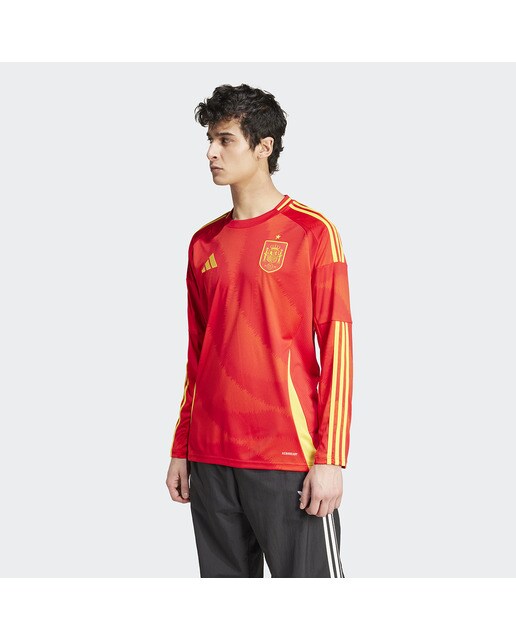 T-shirt de Homem 1.º Equipamento Espanha 2024 Vermelho-1