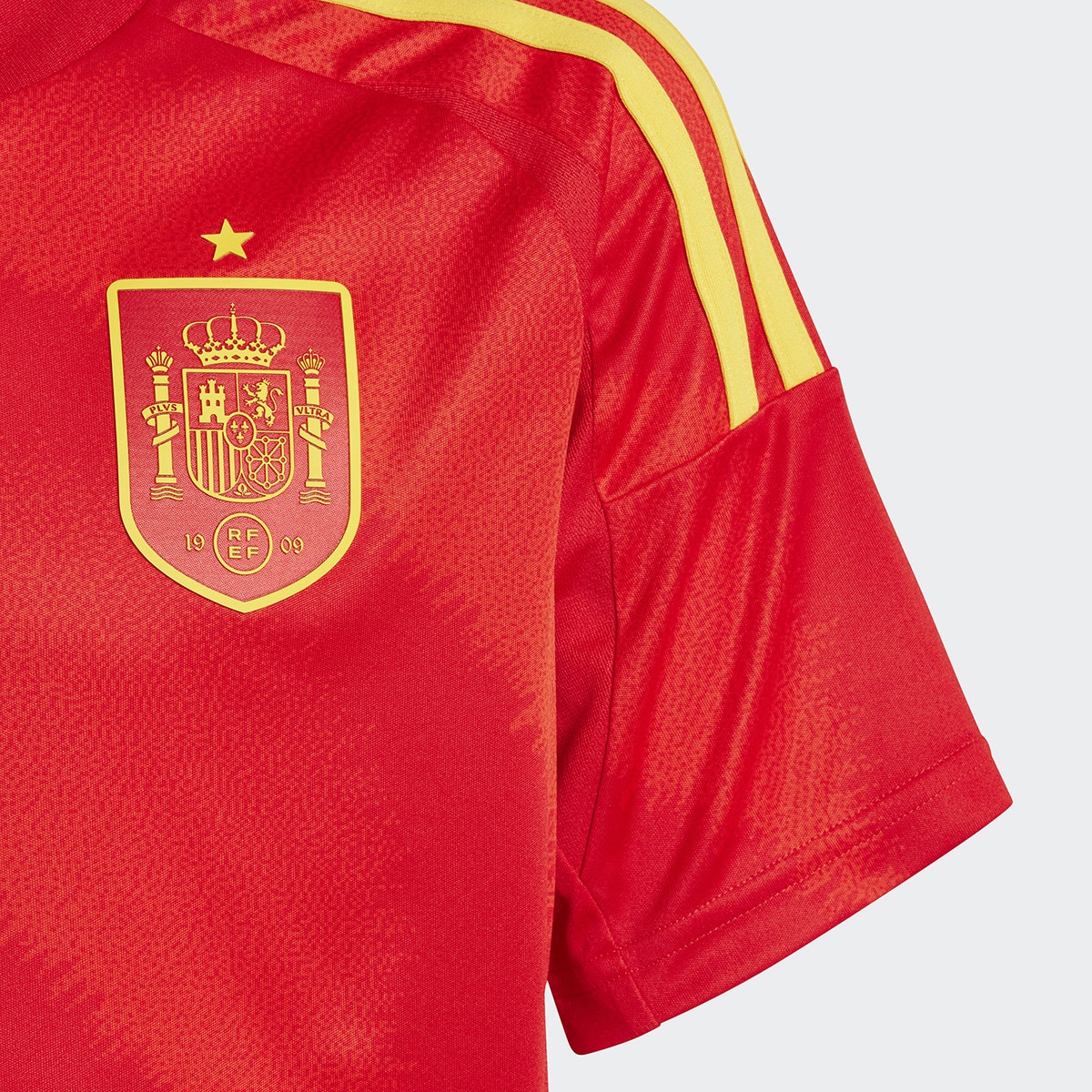T-shirt de Futebol de Menino 1.º Equipamento Espanha 24 Vermelho-3