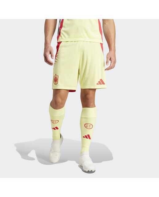 Calções de Homem 2.º Equipamento Espanha 2024 Amarelo-1