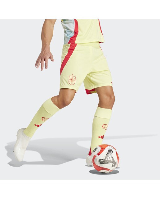 Calções de Homem 2.º Equipamento Espanha 2024 Amarelo-3